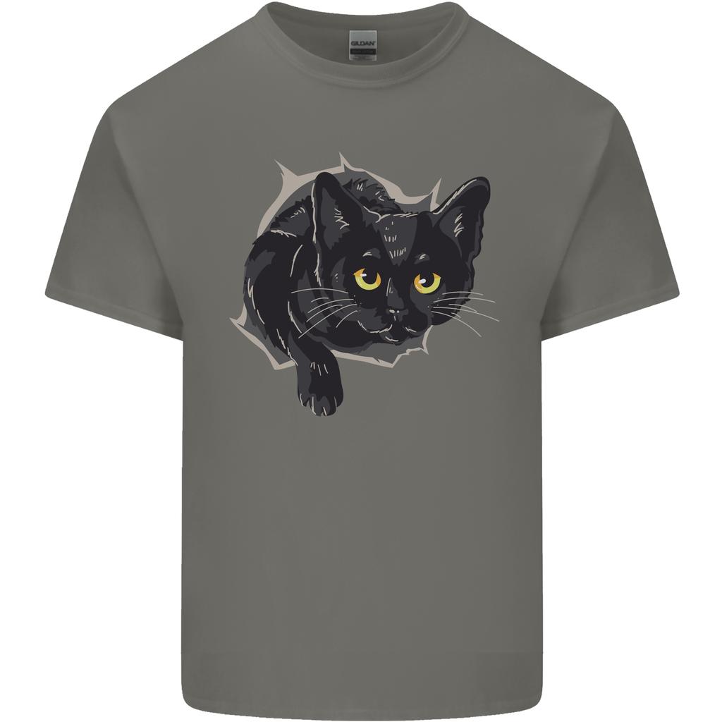 Cat Hole Unisexs Light Cotton TShirt