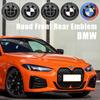 1Pc 82mm 74mm car Front Hood Emblem rear boot trunk logo For BMW M G20 G32 G11 X3 X5 X4 X6 X7 G30 G12 F40 F30 X1 Accessories QU3