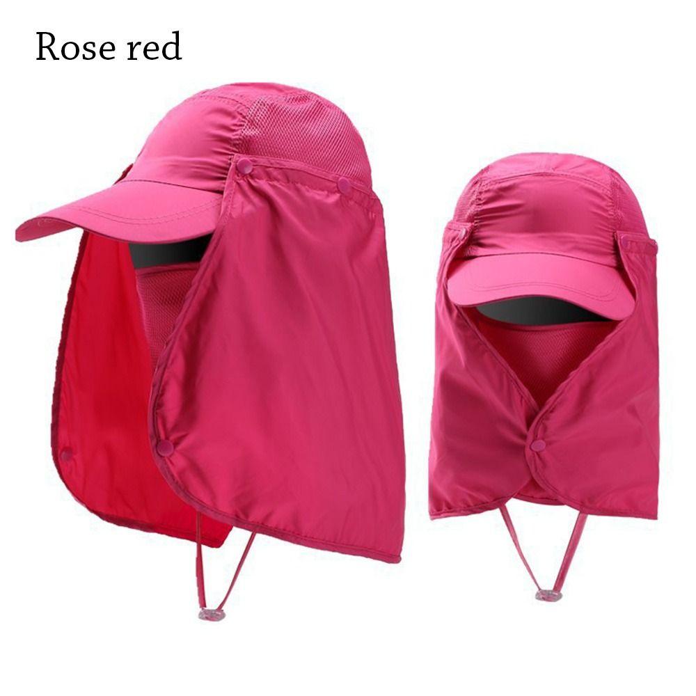 Neck Face UV Sun Protection Adjustable Sunshade Hat Fisherman Cap Baseball Cap Fishing Sun Hat
