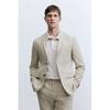 H M Jacket sliM Fit Beige