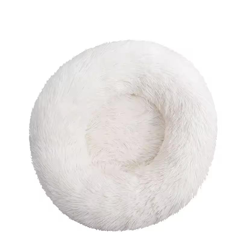 2021 Custom Modern Portable Cat & Dog Bed Indoor Eco-Friendly Fluffy Plush Soft Solid Pattern Camping Small Sizes