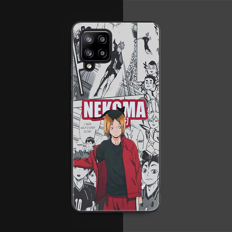 Чехол Kozume Kenma Haikyuu с аниме для Samsung Galaxy A12 A02S A22 A32 A52 A72 A71 A51 A41 A31 A21 A11 A50 A70 A10S A20S, мягкий чехол