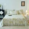 Лиоцелл Тенсел Простыня Серия Цветы Принтованные Двуспальные Топ Кинг Простыни для Девочек Мальчиков Детей Односпальная Двуспальная Кинг Сайз Постельное Белье