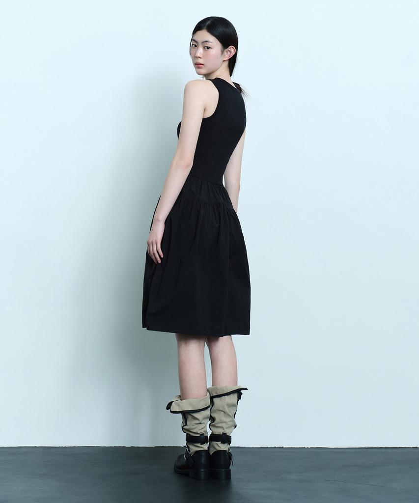 Musinsa Standard Woman Women'S Tank Top Combination Dress [Black]