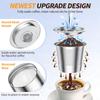 Многоразовый фильтр для кофейных капсул K-Cup | Совместим с кофемашинами Ninja и капсульными кофеварками | Универсальный фильтр Kcup для домашнего/офисного ежедневного использования