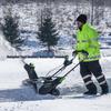 Беспроводной снегоуборщик Greebo 82V: 22" Двухбатарейный Толкатель Литий-ионный Метатель