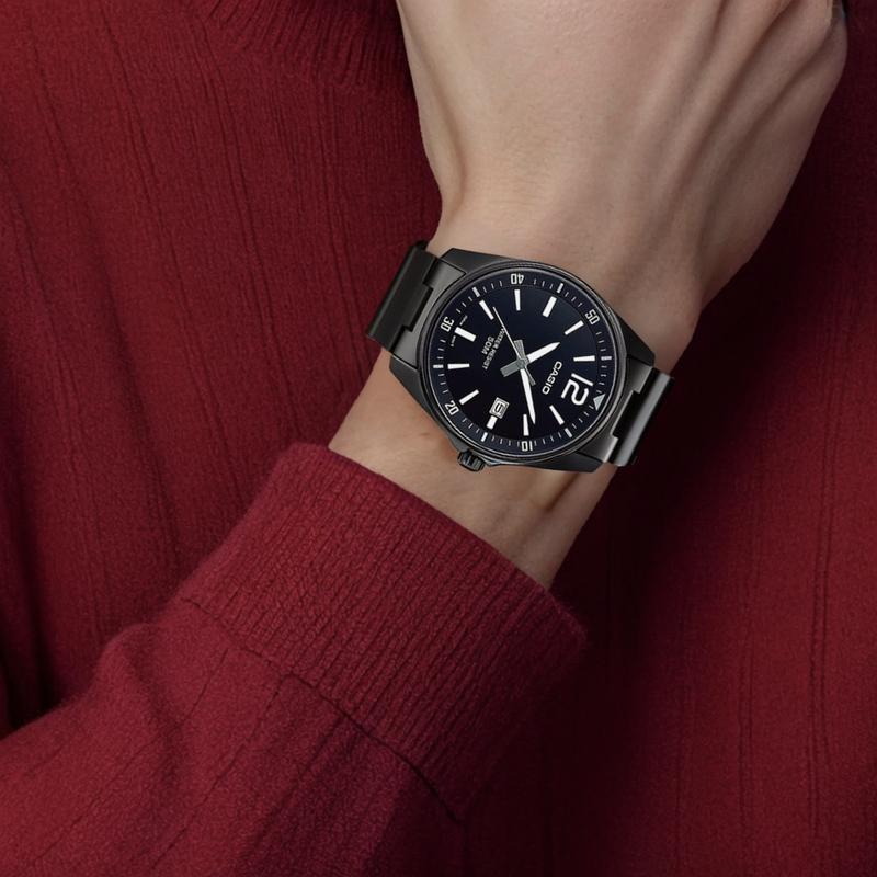 Casio СТАНДАРТНАЯ серия 50 метров водонепроницаемость простой кварцевый механизм стальной ремешок японские и корейские часы мужские часы черные MTP-E170B-1BVDF