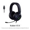 Razer Kraken V3 X Head-mounted USB Gaming Wired Headset with No Latency 7.1 Surround Sound