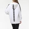 Puma SS21 Женская толстовка с капюшоном и молнией с боковыми полосками, белая 531278-02