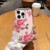 Чехол для телефона с акварельным цветочным узором для iPhone 17 15 16 Plus 11 Pro Max 12 13 14 17E 16E, не желтеющий, противоударный задний чехол