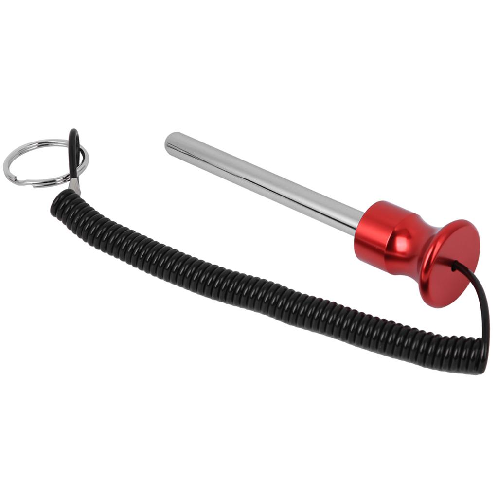Magnetic Weight Stack Pin with Pull Rope Strength Training Equipment AccessoriesRed