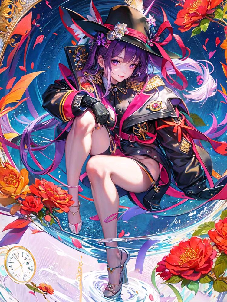 Новая Япония Аниме 5D DIY Алмазная Картина Мозаика Вышивка Мультфильм Девушка Алмазная Вышивка Крестом Домашнее Украшение Подарок