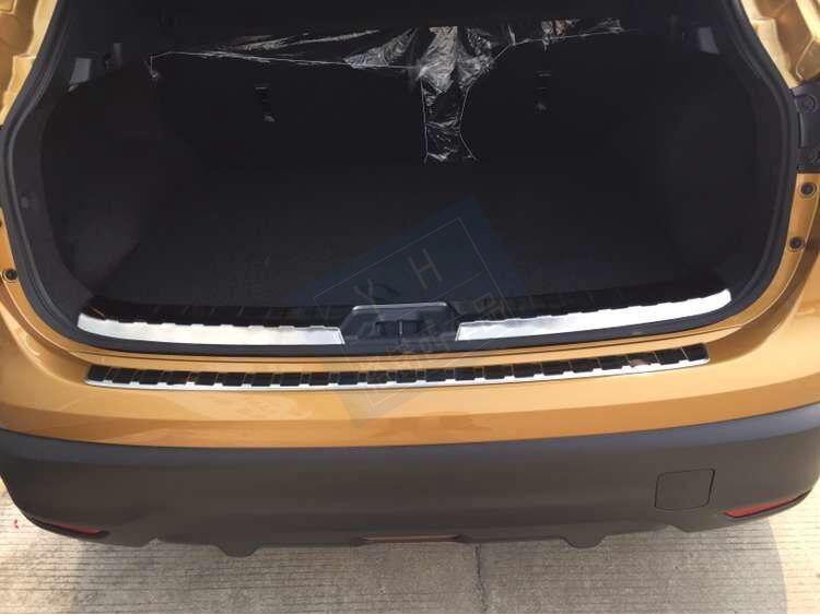 Stainless Steel Rear Guard Plate Trim for 16 Qashqai Models