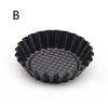 Mini Pie Mold 1 Pcs Carbon Steel Nonstick Egg Tart Baking Pan for Cupcake Muffin Pastry Kitchen