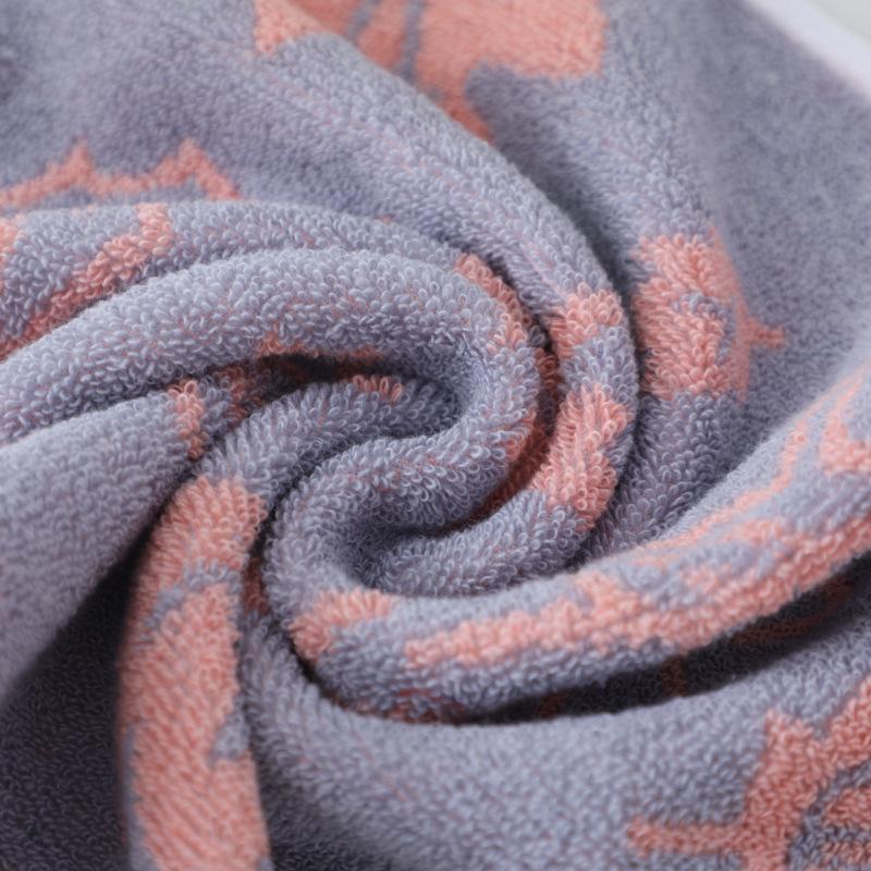 Утолщенное полотенце из хлопка для ванной с высокой степенью впитываемости воды и мягкостью, подходит для взрослых мужчин и женщин в качестве полотенец для лица.