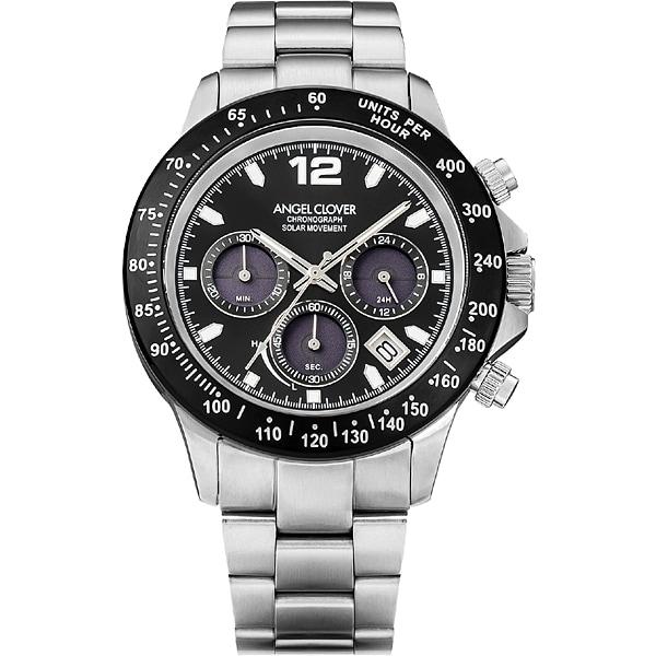 Angel Clover LUCE Series Unisex Wrist Watch NLUS44SSV-WH NLUS44SSV-NV NLUS44SBK-BK NLUS44SSV-PBK NLUS44SBK-BU NLUS44SSV-BU NLUS44SBK-NV NLUS44SBK-GR