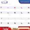 Пластиковые наклейки с логотипом на багажник Tesla Model 3 SY X - Автомобильные наклейки с английскими буквами TESLA