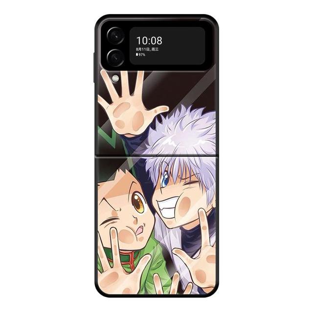 Чехол для телефона Hunter × Hunter Gon Freecss для Samsung Galaxy Z Flip 4 Z Flip3 5g, твердый чехол с откидной крышкой для Galaxy Z