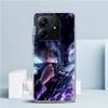 Kaisen J-Jujutsu Фушигуро Мегуми Чехол для телефона для Xiaomi Redmi Note 15 14 14S 13 12S 12 Pro Plus 11S 11 11T 11E 10S 10 + Мягкий ТПУ