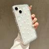 Love Heart Soft Clear Phone Case for IPhone 11 12 13 14 15 16 Pro Max 14 15 Plus Bumper Dustproof Non-Slip Full Cover Anti Fall