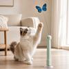 Suction Cup Base Electric Butterfly Cat Toy Electric Rotating Automatic Cat Toy  Pet Gifts