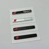 1 шт. ABS A-di Sport Badge автомобильный стиль для S A1 Q7 Q8 TT RS A3 A4 B9 кузов автомобиля наклейки на багажник украшения авто аксессуары