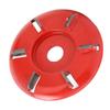Wood Carving Disc Steel 6 Teeth Wood Cutting Wheel Shaping Disc Angle Grinder Accessories
