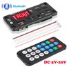 Wireless Bluetooth 5.0 9V-24V MP3 WMA Decoder Board Car Audio USB TF FM Radio Module Color Screen MP3 Player with Remote Control
