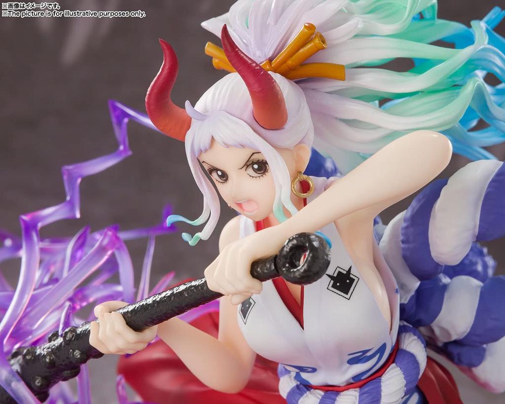 TAMASHII NATIONS Figuarts ZERO ONE PIECE Yamato Raimei Bagua 160mm ABS PVC Complete Figure BAS62135 [EXTRA BATTLE] - - Approx. & Pre-painted