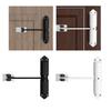 Automatic Door Closure Adjustable Strength Door Mechanism Smooth & Quiet Closing Metal Perfect for Home & Business Use
