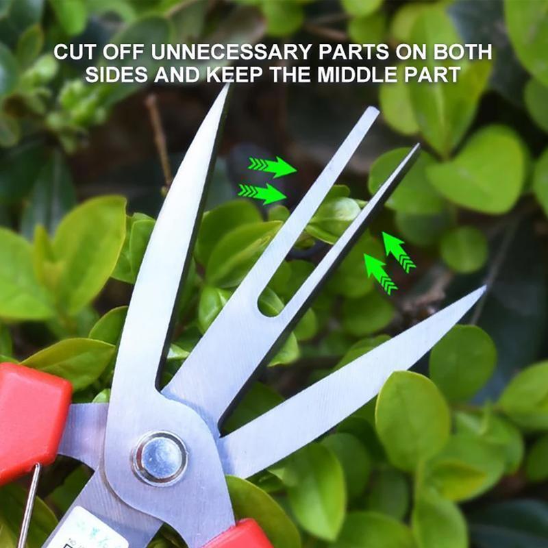 3pcs Garden Pruning Shears Potted Flowers Trim Branches Scissors Fruit Picking Scissors Orchard Farm Gardening Hand Shear Tools