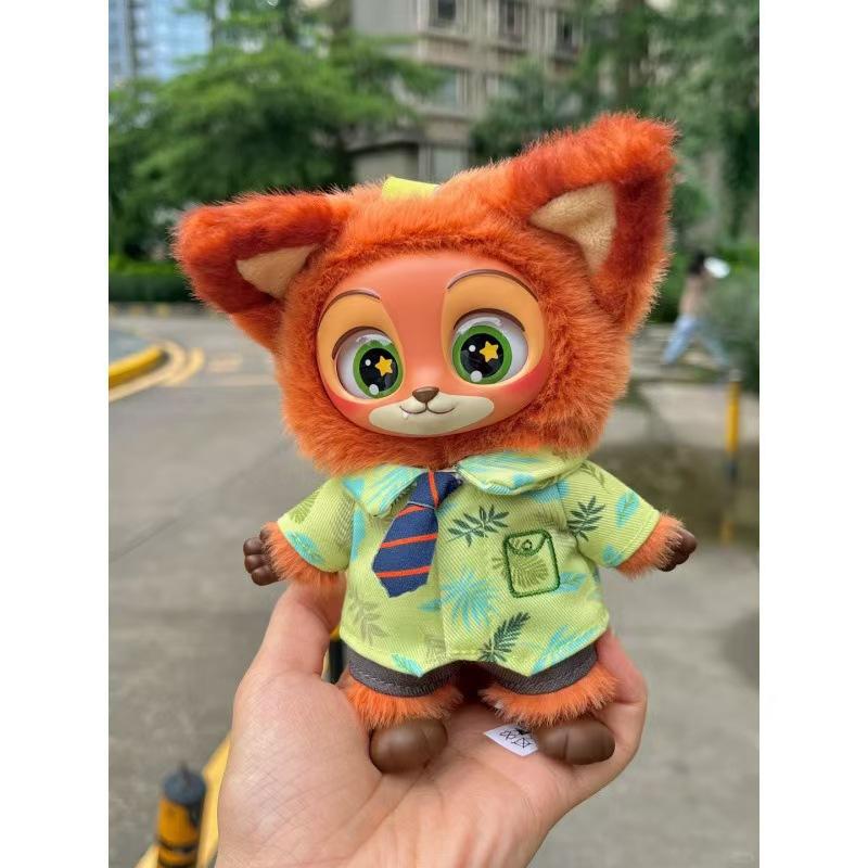 Внутренняя версия серии Zootopia Ника Джуди, сюрприз-бокс, плюшевый кулон и сопутствующие товары