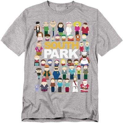South Park Унисекс Футболка для взрослых, полностью литая