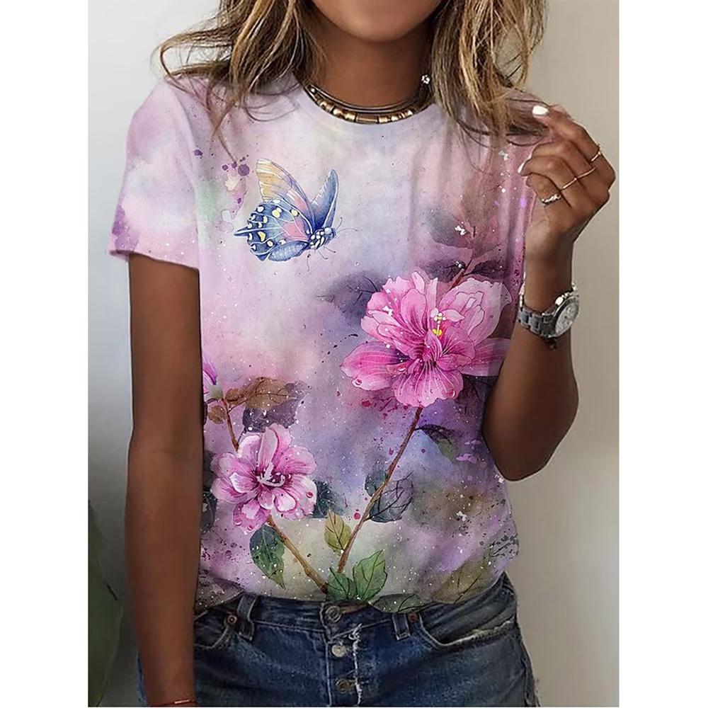 Новая женская футболка, летняя футболка с коротким рукавом и круглым вырезом, свободная повседневная женская одежда, уличная футболка в стиле хип-хоп, футболка в стиле Харадзюку, пуловер