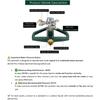 WEMADE Heavy Duty Metal Pulsating Sprinklers for Yard - 360 Degree Roating Automatic Water Sprinkler for Lawn with Metal Base