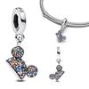   Stitch Angel Charms Silver 925 Bracelet Jewelry Dangle Fit for Women Girls