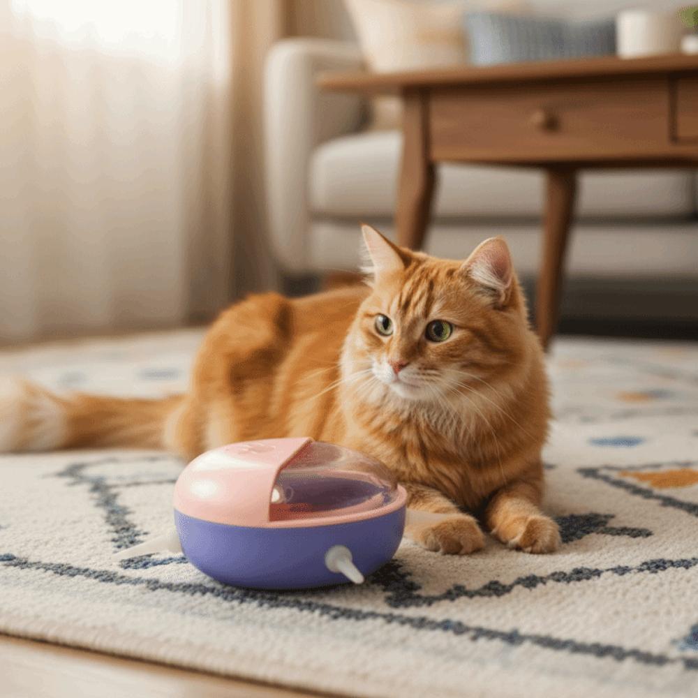 Non-spill Puppy Milk Feeder Bite Resistant Detachable Pet Feeding Nipple with 5 Pacifiers Kitten Feeding Bowls