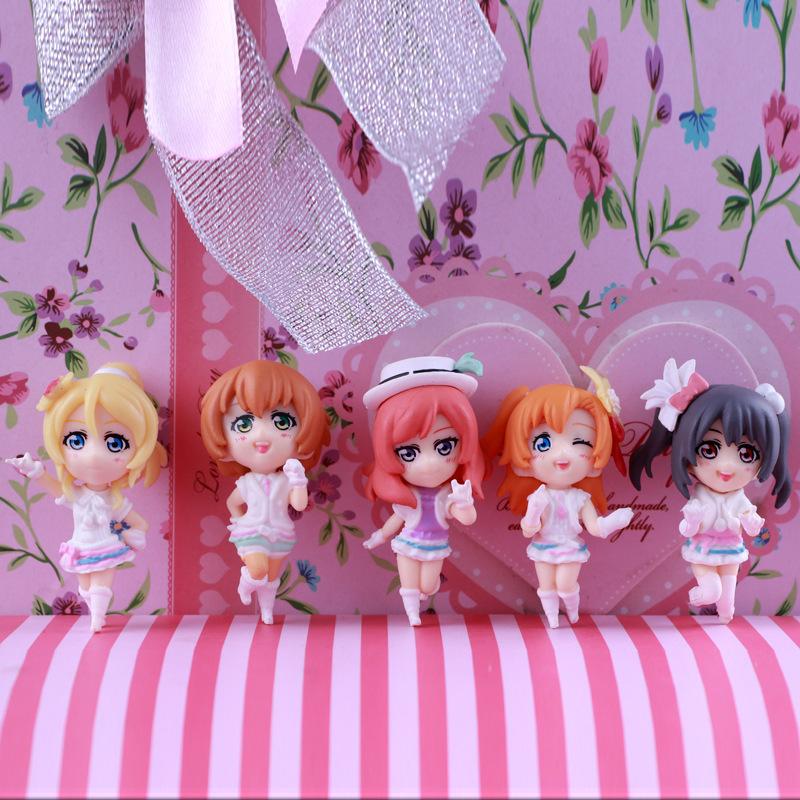 5 шт./1 набор Фигурка Нисино Кино Маки, Хосидзора Рин, Ядзава Нико из Lovelive School Idol Project, Модель, Игрушка, Подарок, Аниме, Фигурка