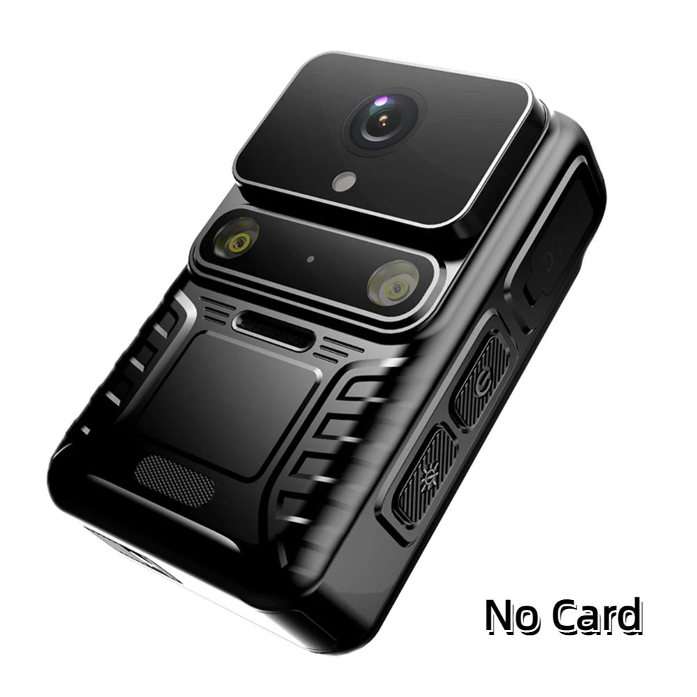 4K Wearable Body Camera, WiFi Action Camera, Night Vision, Waterproof, 2.0-inch IPS Touchscreen