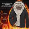 Trendy Men's Winter Lamb Fleece Cardigan