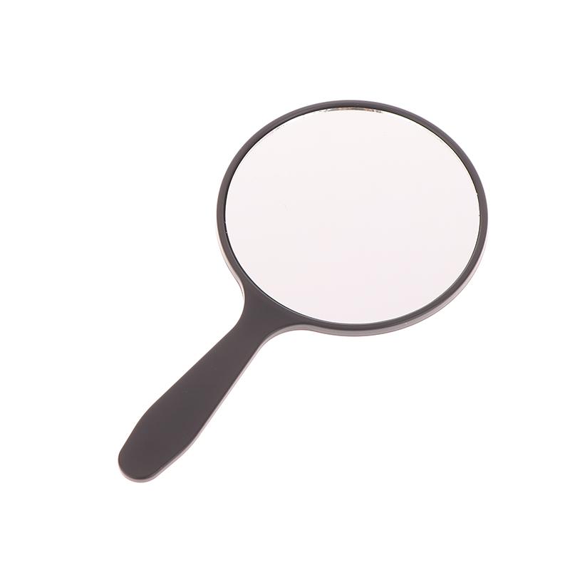 Круглое ручное зеркало для макияжа с ручкой – Компактное зеркало для туалетного столика для наращивания ресниц, СПА и салонного использования