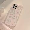 Милый Мультяшный Кот Чехол для Телефона для iPhone 17 16 15 14 13 Pro Max, Кавайный Котёнок Ударопрочный Чехол, Эстетичный Розовый Защитный Чехол для Девочек