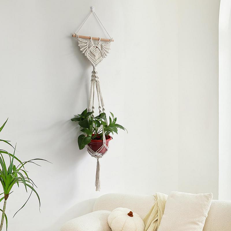 Готическая летучая мышь, подвесной плантатор, тканая летучая мышь, подвесной гобелен, сочный горшок, воздушный держатель для растений, домашний декор, украшение для любителей растений, подарки