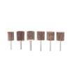 3 шт. Лепестковый шлифовальный круг с зернистостью 80 из частиц оксида алюминия, шлифовальный круг для удаления ржавчины, заусенцев, шлифовки, полировки, плоский