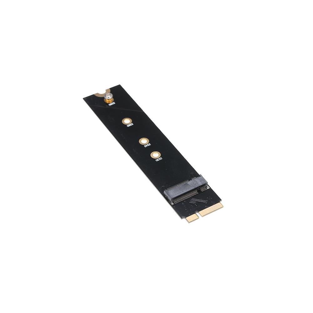 M.2 NGFF B Key SATA to 7+17 Pin Adapter Replacement for MacBook Air A1465 A1466 (2012 Year only) SSD Replacement HDD Hard Disk Drive Converter Card