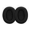 Kwmobile 2x Headphone Cover Compatible with Sony XB910N Replacement Ear Pads Cushion PU Leather Black -
