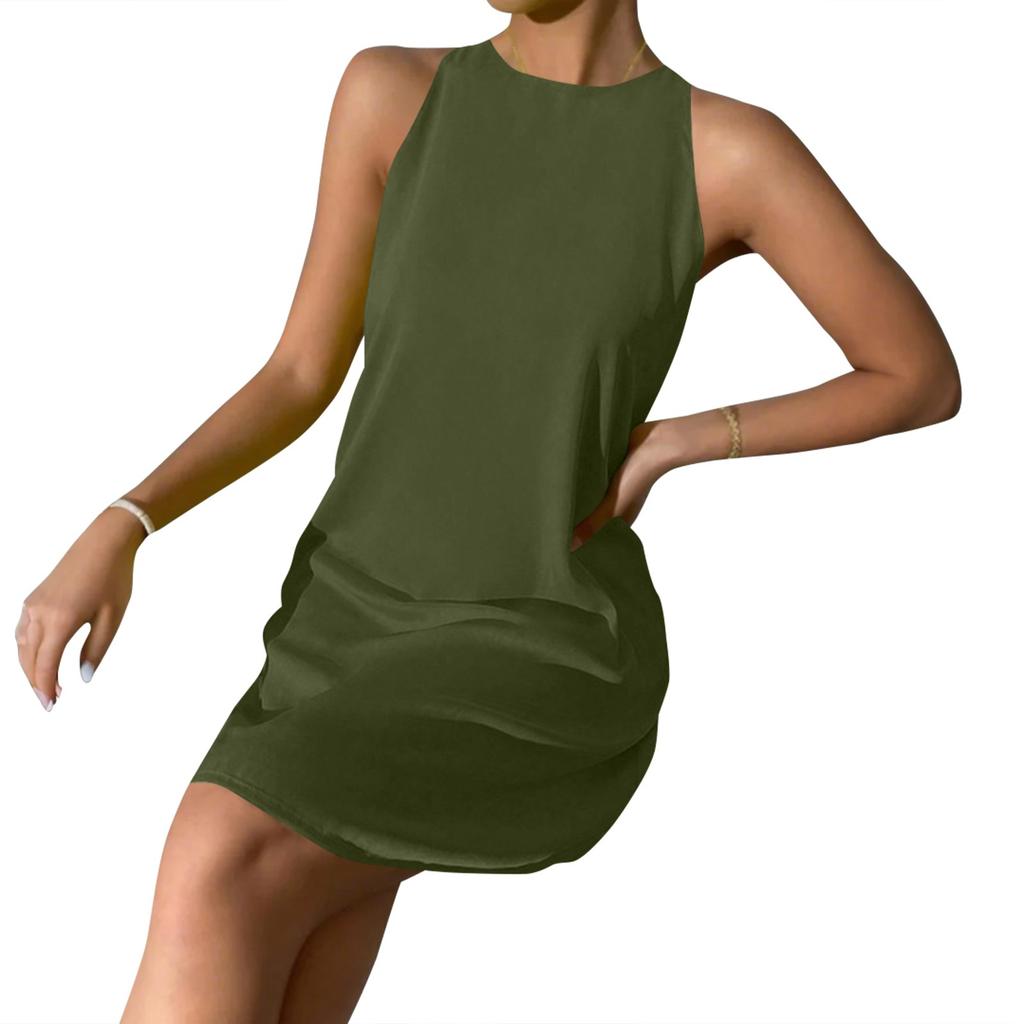 Women's Summer Dresses Sleeveless Casual Sundress