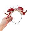 Christmas Lolita Antler Hair Clips: Super Cute Fairy Headband for Adults & Children, Mori Girl Style