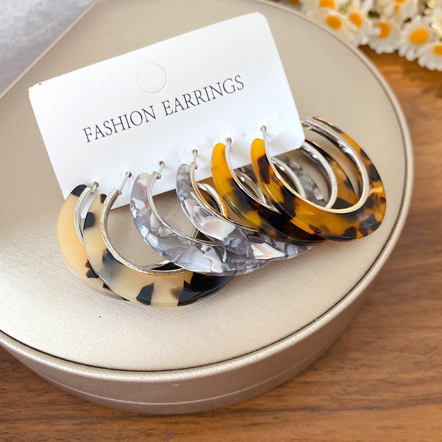 Серьги-пусеты «Тигровый глаз» в стиле Y2K: Роскошная, Элегантная, Универсальная Мода