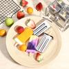 Stainless Ice Cream Mold 6 Holes Popsicle Molds DIY Fruit Ice Cream Stick Rack